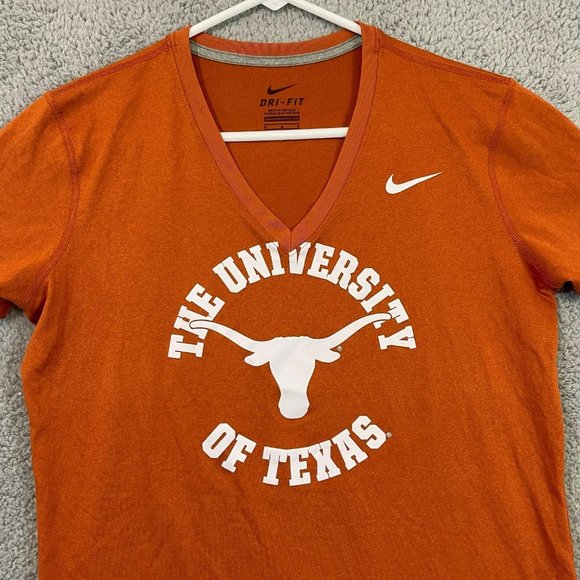 Nike Texas Longhorns Tee Women’s Medium University of Texas Short Sleeve T-shirt - Picture 3 of 11